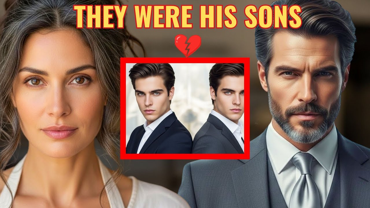 Her Twin Sons Sat In The Front Row Of His Wedding Waiting To Expose What The Billionaire CEO Hid