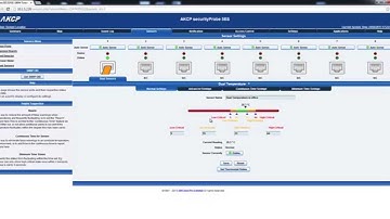 Anschluss von Sensoren an ein AKCP securityProbe IT-Überwachungsgerät
