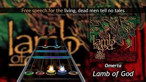 Lamb of God - Omerta (Clone Hero Chart Preview)