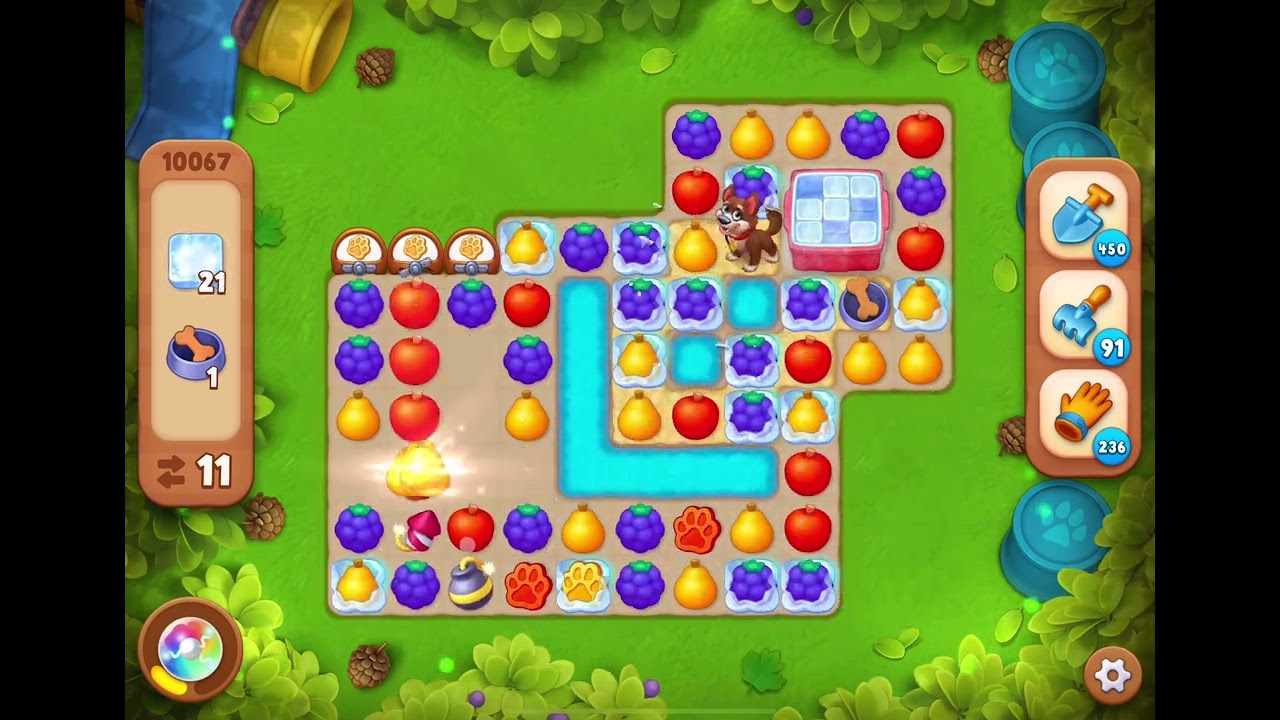 GardenScapes Level 10067 no boosters