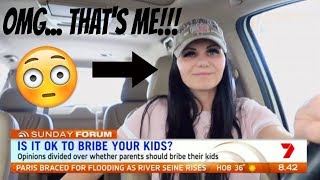 I WAS ON TV FOR BRIBING MY KIDS!!!