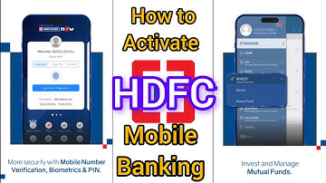 How to Activate HDFC Mobile Banking | HDFC Mobile Banking in tamil | HDFC Mobile Banking Register