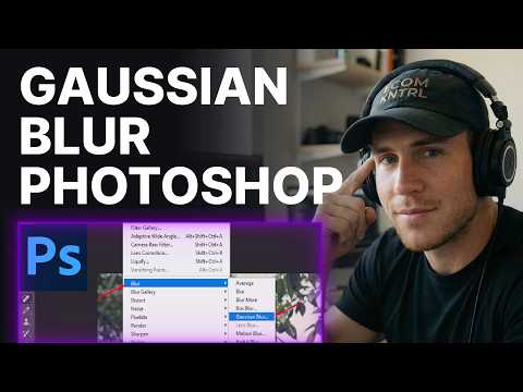 How to Use the Gaussian Blur Effect in Adobe Photoshop [2026] | Step-by-Step