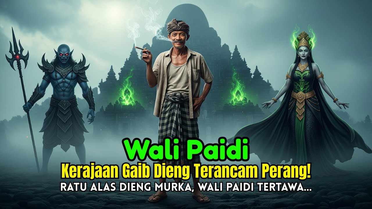 Ratu Alas Dieng Murka, Wali Paidi Tetap Santai dengan Rokoknya!
