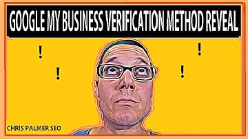 Local SEO  🎩 Google My Business Verification