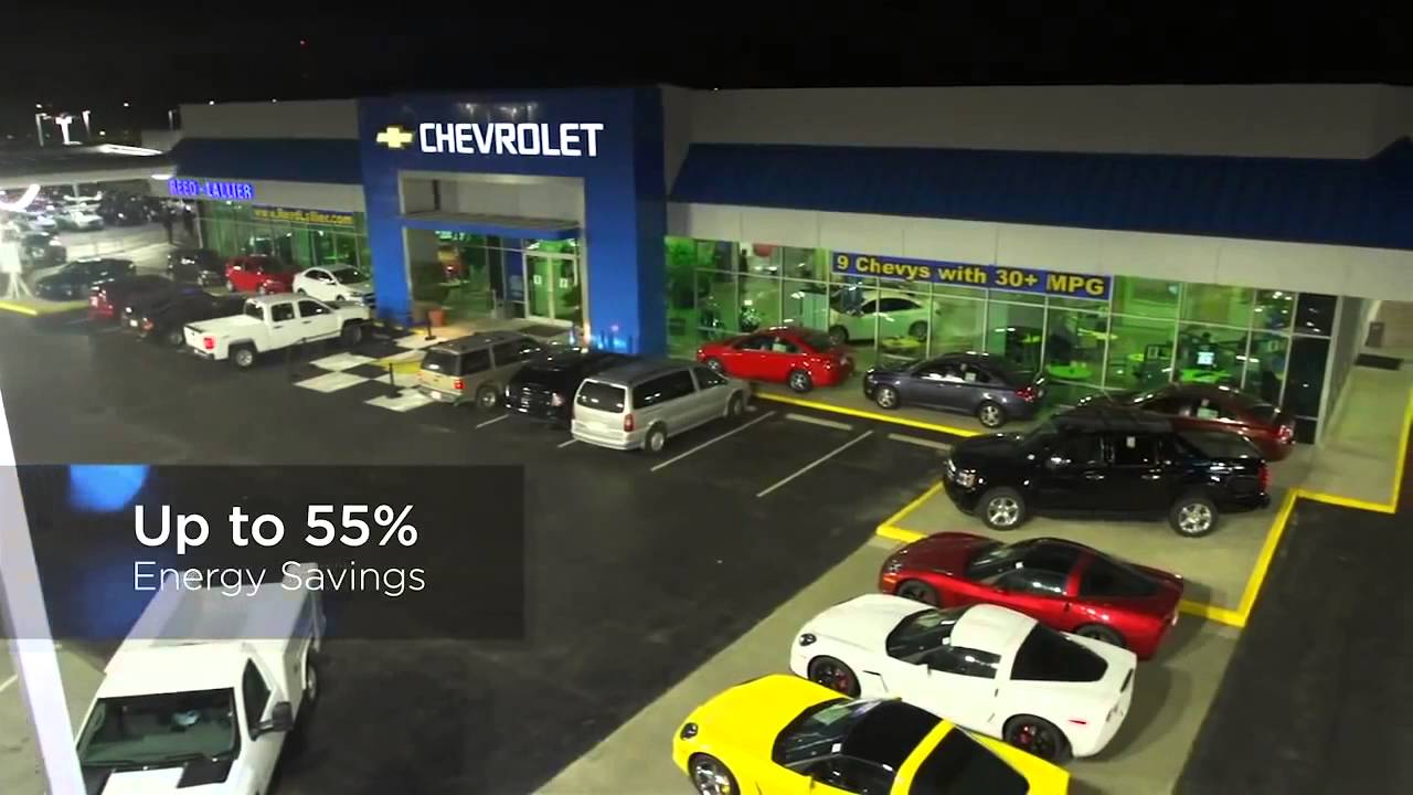 Auto Dealership Gets Cree LED Lighting Makeover 1 YouTube