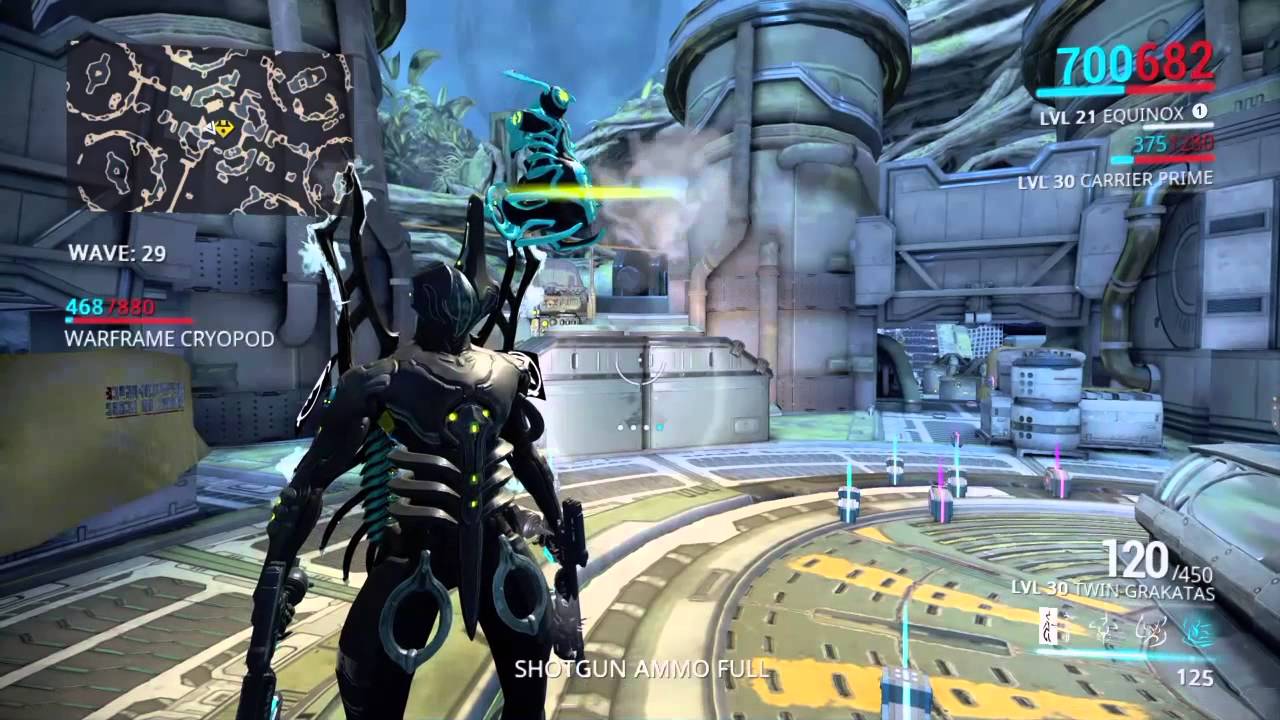 Warframe Ps4 Earth Dark Sector Defense Equinox Gameplay Commentary 64 Youtube