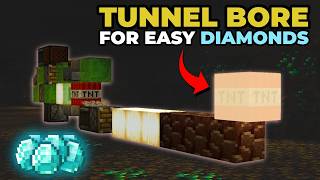 Full Easy TNT TUNNEL BORE - Mine DIAMONDS the FUN Way! | Minecraft Java 26.2+ Update