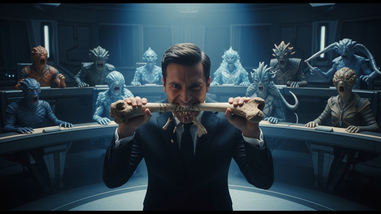 Aliens Labeled Humans Weak Vegetarians—Then the Human Crushed Bone Between His Teeth | HFY | Sci-Fi