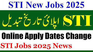 STI New Jobs 2025 Apply New Dates | School Teaching Internees Jobs 2025 | STI New Apply Dates 2025