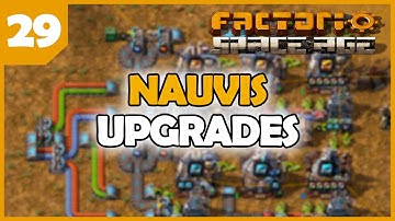 NAUVIS upgrades and cleanup - Factorio 2.0 Space Age EP29