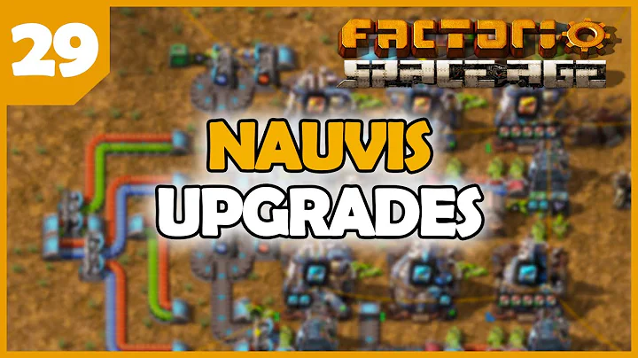 NAUVIS upgrades and cleanup - Factorio 2.0 Space Age EP29