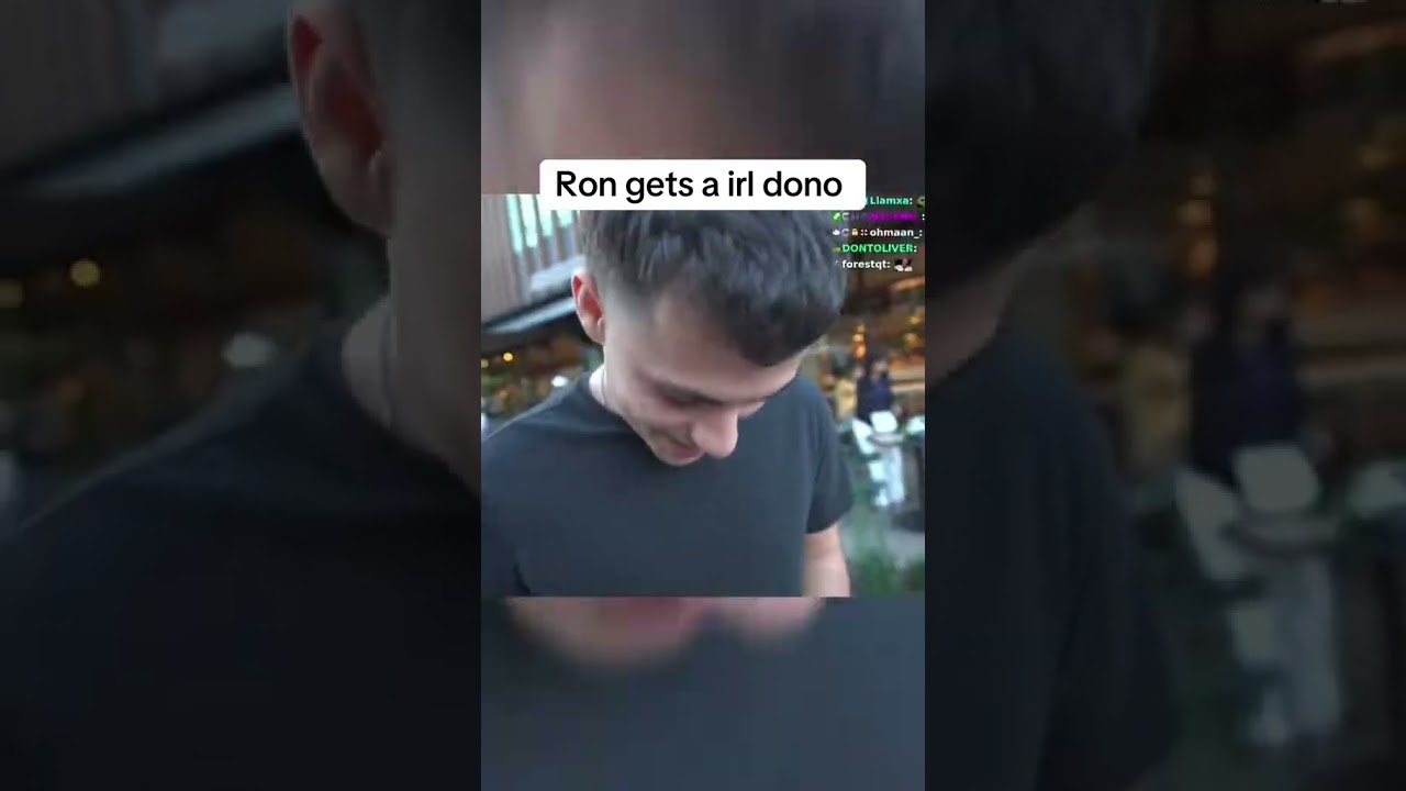 There’s no way he gave him a irl donation!