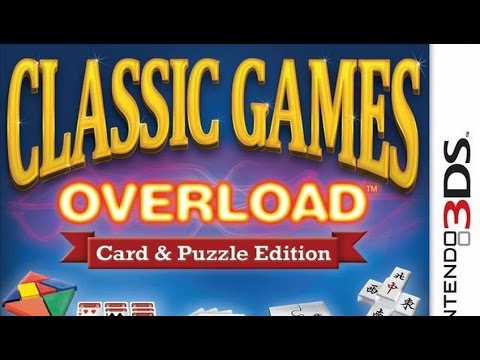 Classic Games Overload Card and Puzzle Edition Gameplay (Nintendo 3DS) [60 FPS] [1080p]