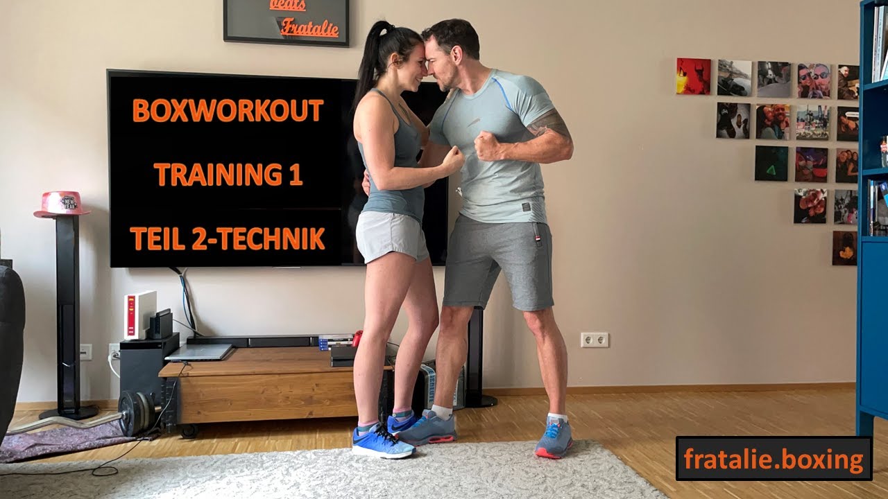 Box Workout - Training 1 Teil 2 - Technik Training (20min) - YouTube