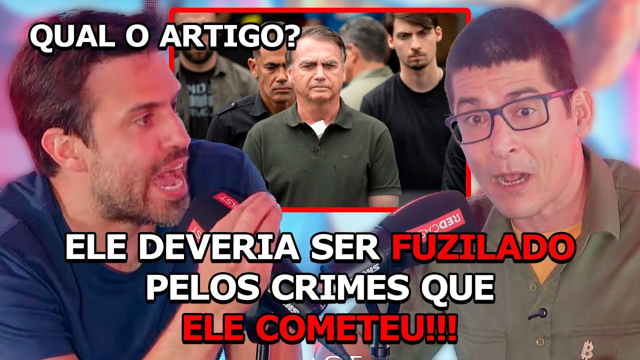 DEBATE TENSO SOBRE BOLSONARO - PABLO MARÇAL VS RENATO 38TÃO