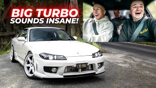 Scaring My Mates in a 450HP BUILT SR20 TURBO S15 SILVIA