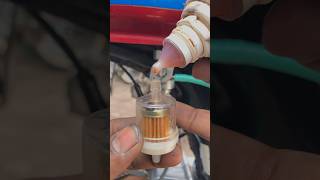 Fuel Filter 😯 #shorts #bikerepair #bikeaccessories #modified #gadgets