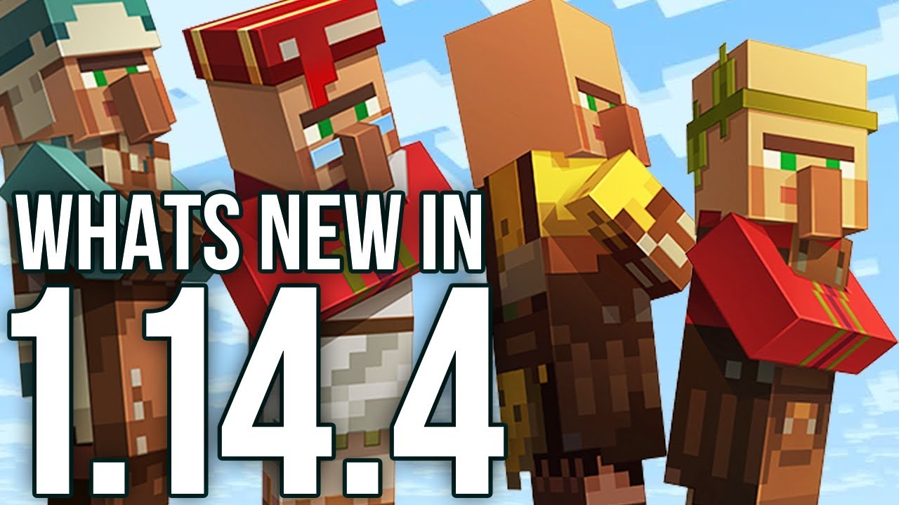 Whats New In Minecraft 1 14 4 Java Edition Youtube