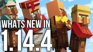 Quoi de neuf dans Minecraft 1.14.4 Java Edition?