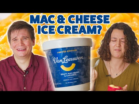 We Tried The Kraft Mac And Cheese Ice Cream