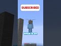 Minecraft, but it's impossible to die.. 💀 #shorts