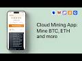Best Cloud Mining App 2026: Review, Tutorial & Is It Worth It? Mine Bitcoin, Ethereum & More