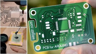 How to make a PCB prototyping with UV soldermask  STEP by STEP