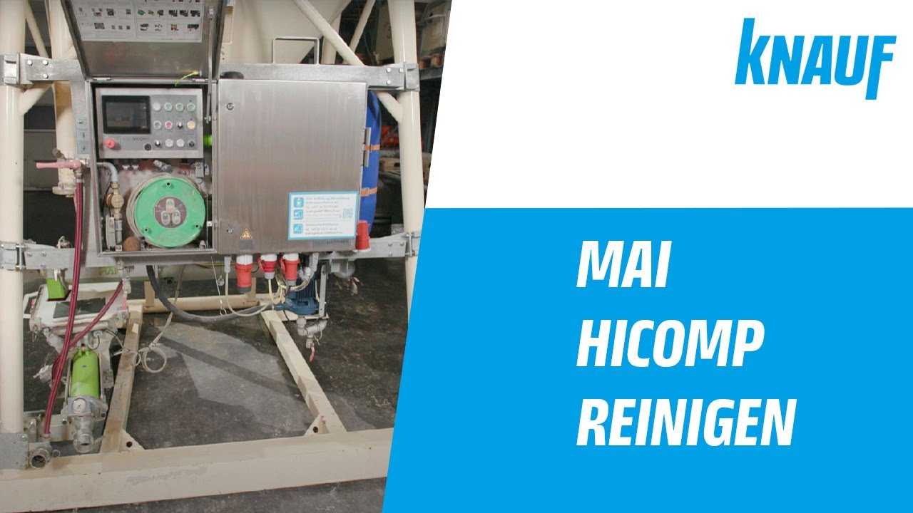 Knauf Fließestrich MAI HICOMP reinigen
