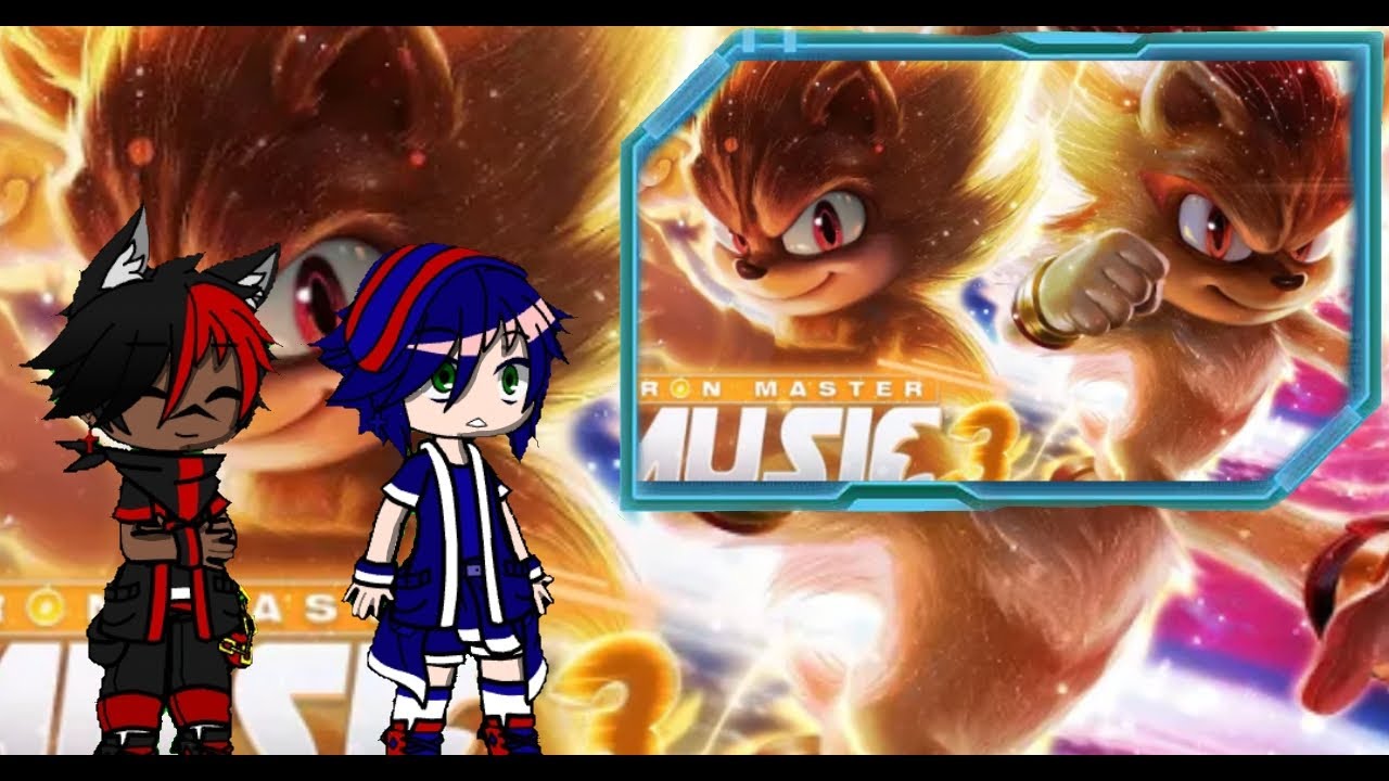 Sonic 3 react ao rap do sonic 3 o filme (gacha nox)