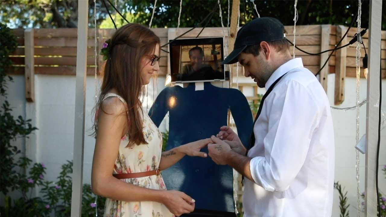 Couple Create Their Own Lockdown Wedding