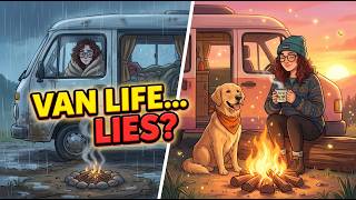 Van Life Reality Check: Olympic Peninsula (Rainy Nights &amp; Real Struggles) #vanlife #camping #viral