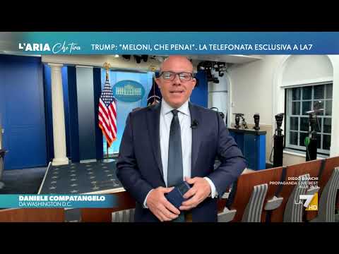 Video Trump al telefono con La7, il giornalista svela i retroscena della chiamata con il presidente Usa