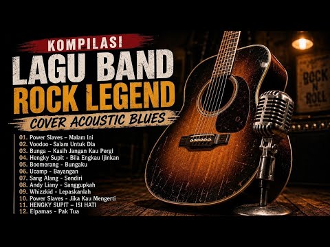 Acoustic Blues Cover Compilation of Legendary Rock Band Songs | Power Slaves, Voodoo, Hengky Supi...