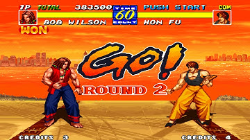 Fatal Fury 3 - Road to the Final Victory (1CC) Bob Wilson Playthrough Fight Jin Chonrei