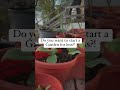 How to start a garden for less !