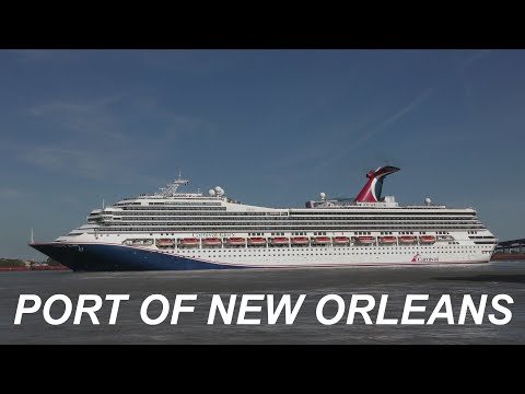 Cruise Ships Departing the port of New Orleans