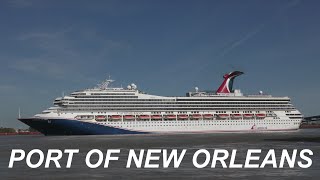 Cruise Ships Departing the port of New Orleans