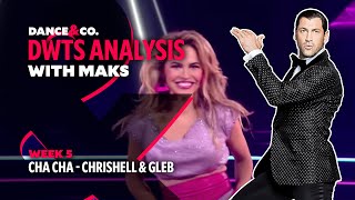 DWTS MAKS ANALYSIS: Week 5 - Chrishell Stause \& Gleb Savchenko's Cha Cha