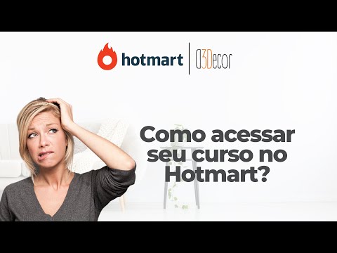 Como acessar seu curso da D3Decor no HOTMART?