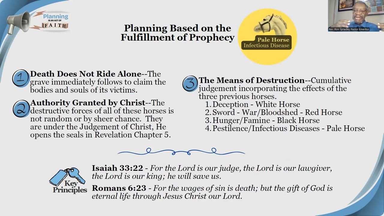 11 13 25 Planning is An Act of Faith   Fulfillment of Prophecy   Pale Horse 2