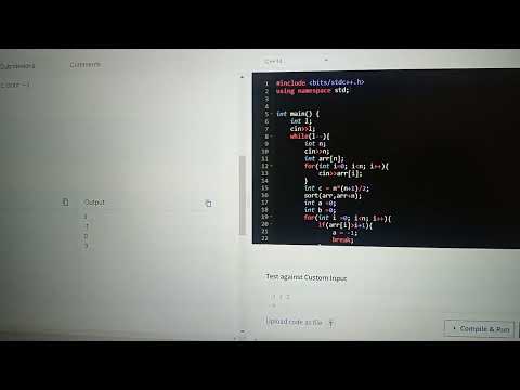 Convert to Permutation codechef solution.