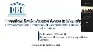IDUAI 2022 - Panel 5 - In cooperation with IFAP