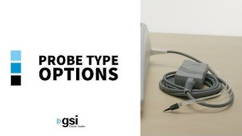 Tympanometer & Audiometer | GSI 39 Tutorial | Chapter 4 - Probe Type Options