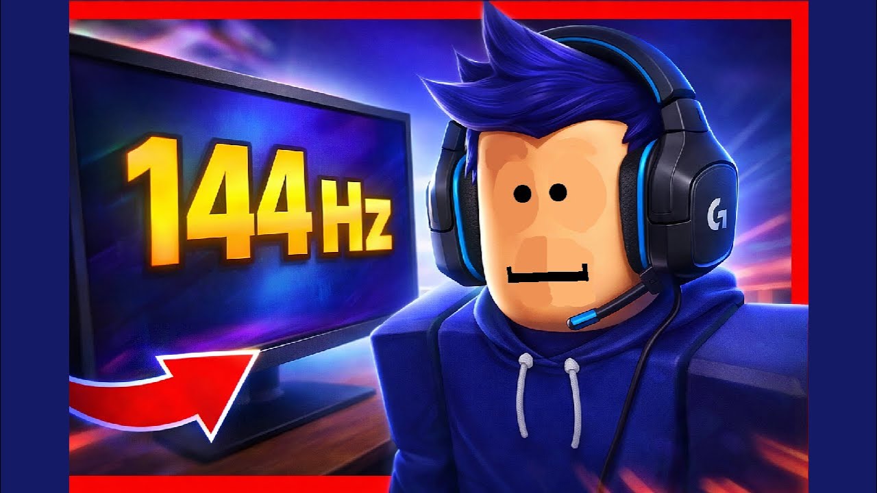 MY NEW MONITOR!! *144 Hz :D*