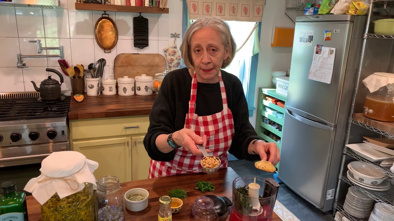 Garlic Mustard Pesto at Two Wrasslin Dogs Farms YouTube