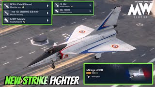 Mirage 4000 - New Battlepass VIP Strike Fighter 🔥 Review & Damage Test - Modern Warships