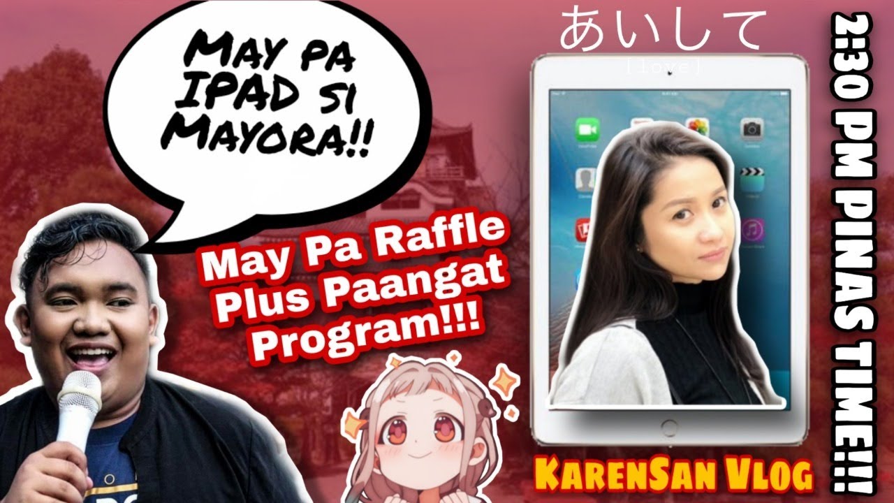 May Pa Raffle #8 MAY PA IPAD SI MAYORA!!! PA RAFFLE AND PAANGAT PROGRAM!!! - YouTube