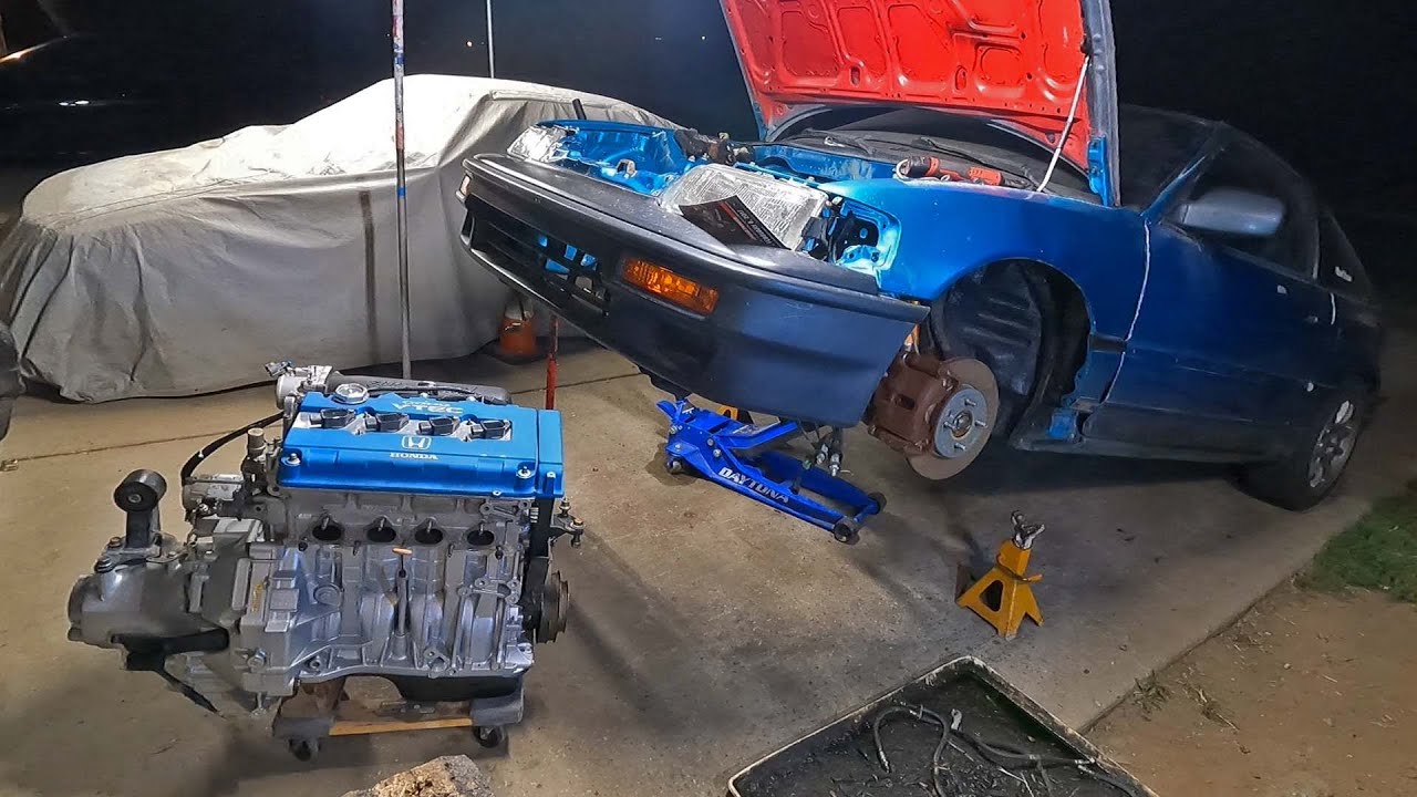 Yanked the B20Z Out for An B18 LSVTEC