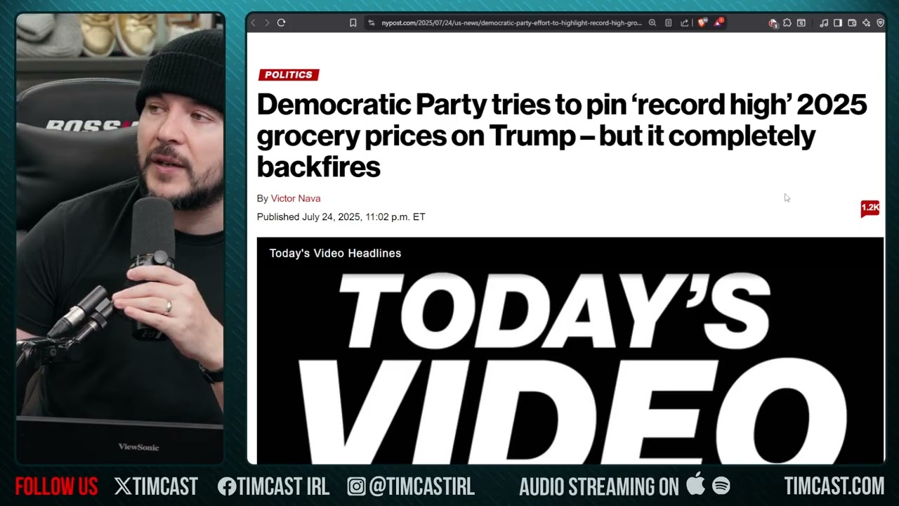 Democrat Inflation Graph BACKFIRES, Accidentally ROASTS Biden Admin Over Skyrocketing Prices